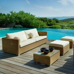 Cane-Line Chester 3 Seater Lounge Sofa