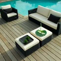 Cane-Line Chester 3 Seater Lounge Sofa