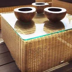 Cane-Line Chester Clear Glass Coffee Table