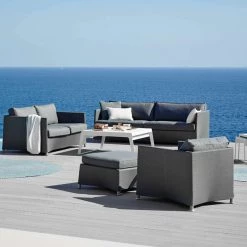 Cane-Line Chill-Out Dual Height Double Sided Coffee Table 20 Cane-Line Chill-Out Dual Height Double Sided Coffee Table