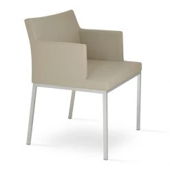 SohoConcept Modern Living Soho Metal Arm Chair