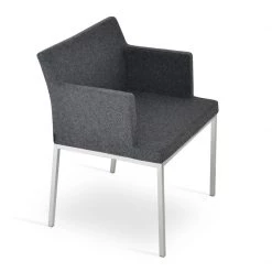 SohoConcept Modern Living Soho Metal Arm Chair