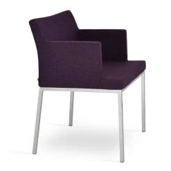 SohoConcept Modern Living Soho Metal Arm Chair