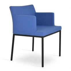 SohoConcept Modern Living Soho Metal Arm Chair