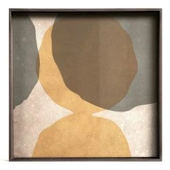 Ethnicraft Cinnamon Dots Glass Tray