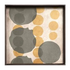 Ethnicraft Cinnamon Dots Glass Tray