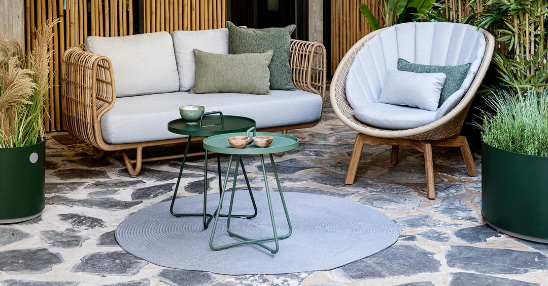 Cane-Line Circle Round Rug 5 Cane-Line Circle Round Rug