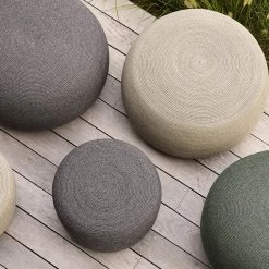 Cane-Line Circle Large Footstool