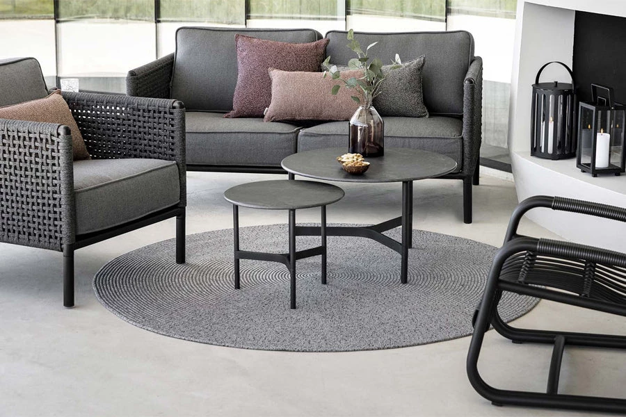 Cane-Line Circle Round Rug 3 Cane-Line Circle Round Rug