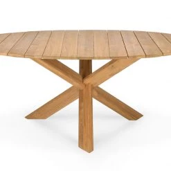 Ethnicraft Circle Teak Outdoor Dining Table