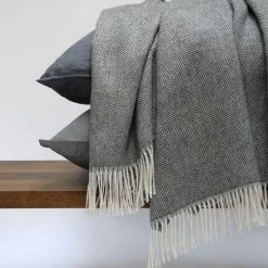 Area Accent Pillows/Throws Colin Charcoal Medium Pillow