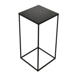 Ethnicraft Compact Charcoal Side Table