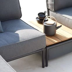 Cane-Line Conic Outdoor 1-Seater Module Chair In Light Grey AirTouch Cushion Set 11 Cane-Line Conic Outdoor 1-Seater Module Chair In Light Grey AirTouch Cushion Set