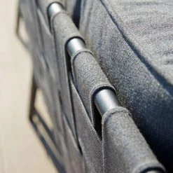 Cane-Line Conic Outdoor 1-Seater Module Chair In Grey AirTouch Cushion Set