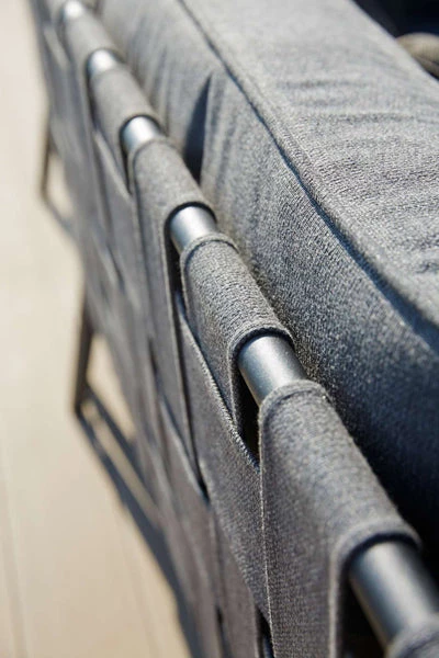 Cane-Line Conic Outdoor 1-Seater Module Chair In Light Grey AirTouch Cushion Set 8 Cane-Line Conic Outdoor 1-Seater Module Chair In Light Grey AirTouch Cushion Set