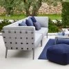 Cane-Line Conic Outdoor 2-Seater Module Sofa In Light Grey AirTouch Cushion Set 2 Cane-Line Conic Outdoor 2-Seater Module Sofa In Light Grey AirTouch Cushion Set