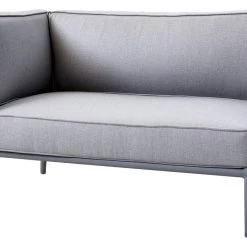 Cane-Line Conic Outdoor 2-Seater Module Sofa In Light Grey AirTouch Cushion Set 22 Cane-Line Conic Outdoor 2-Seater Module Sofa In Light Grey AirTouch Cushion Set