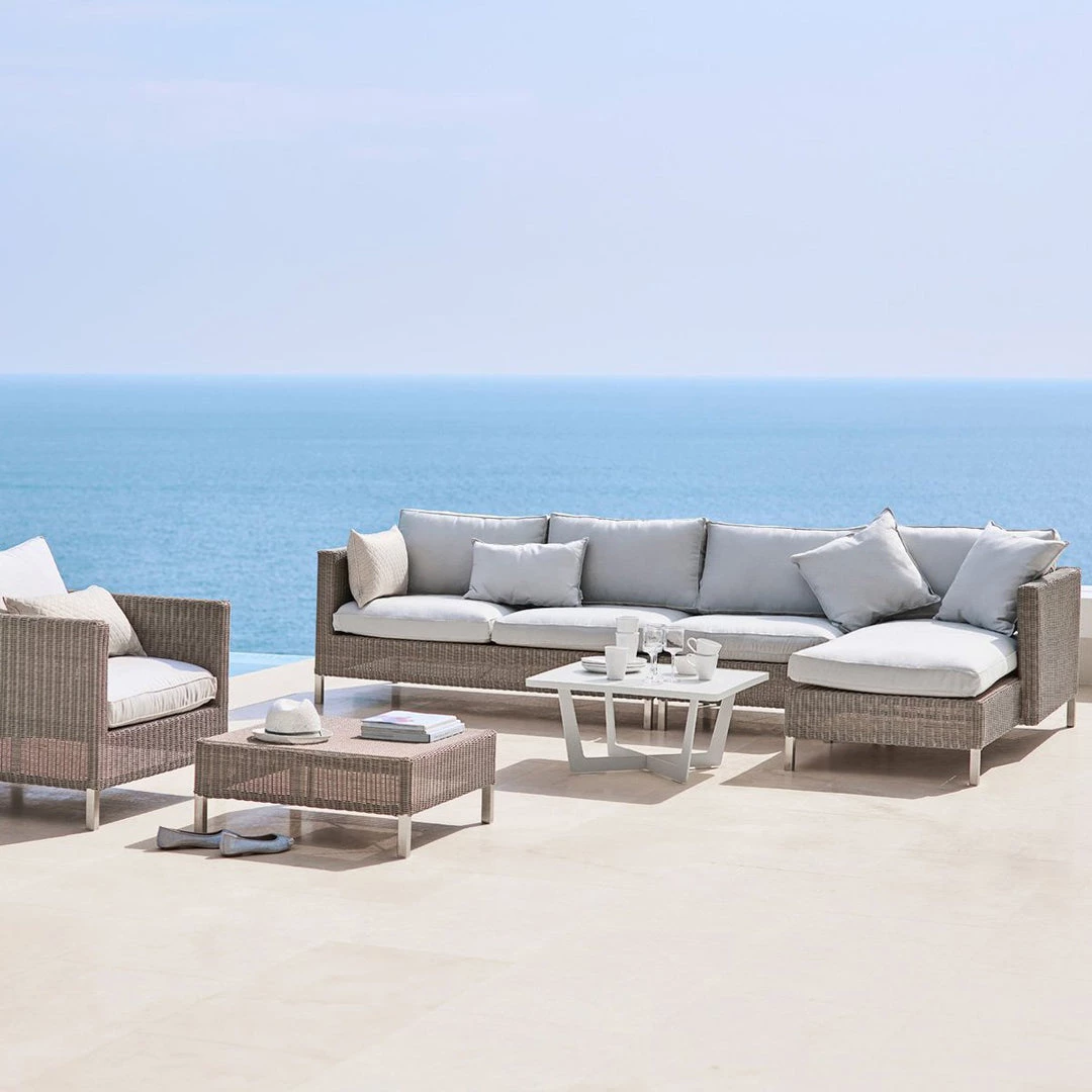 Cane-Line Connect Sofa Chaise Lounge Module 7 Cane-Line Connect Sofa Chaise Lounge Module