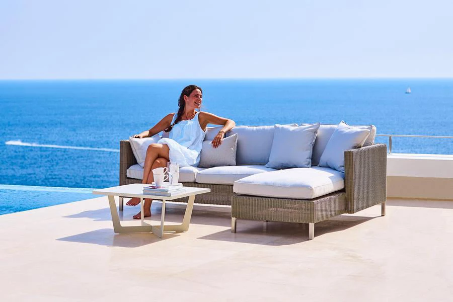 Cane-Line Connect Sofa Chaise Lounge Module 3 Cane-Line Connect Sofa Chaise Lounge Module