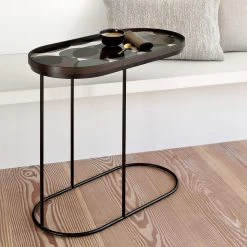 Ethnicraft Connected Dots Glass Oblong Tray