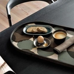 Ethnicraft Connected Dots Glass Oblong Tray