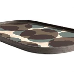 Ethnicraft Connected Dots Glass Oblong Tray