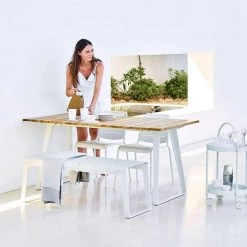 Cane-Line Copenhagen Dining Table W/ 33