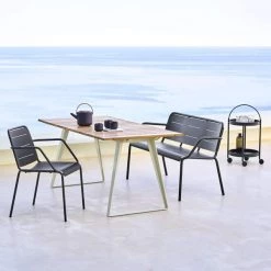 Cane-Line Copenhagen Dining Table W/ 33