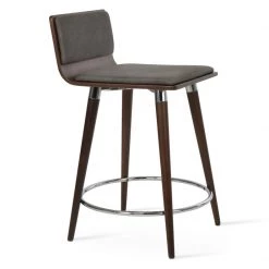 SohoConcept Corona Dr. Wood Counter Stool