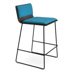 SohoConcept Corona Handle Back Wire Bar Stool