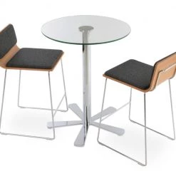 SohoConcept Corona Handle Back Wire Bar Stool