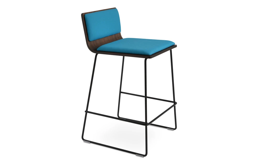 SohoConcept Corona Handle Back Wire Counter Stool 28 SohoConcept Corona Handle Back Wire Counter Stool