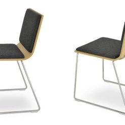 SohoConcept Modern Dining Corona Handle Back Wire Dining Chair