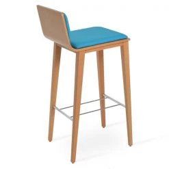 SohoConcept Corona Wood Counter Stool