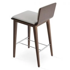 SohoConcept Corona Wood Counter Stool
