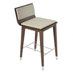 SohoConcept Corona Wood Counter Stool