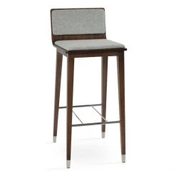 SohoConcept Corona Wood Counter Stool