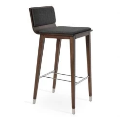 SohoConcept Corona Wood Counter Stool