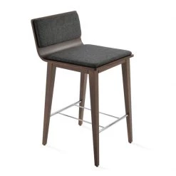 SohoConcept Corona Wood Counter Stool