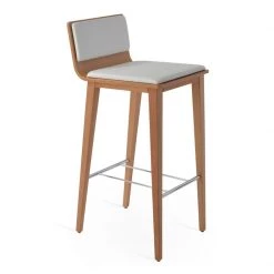 SohoConcept Corona Wood Counter Stool