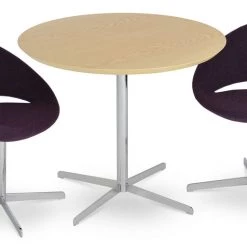 SohoConcept Modern Dining Crescent 4 Star Swivel Dining Chair