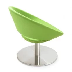 SohoConcept Crescent Large Seat Lounge Swivel Round Chair Modern Living