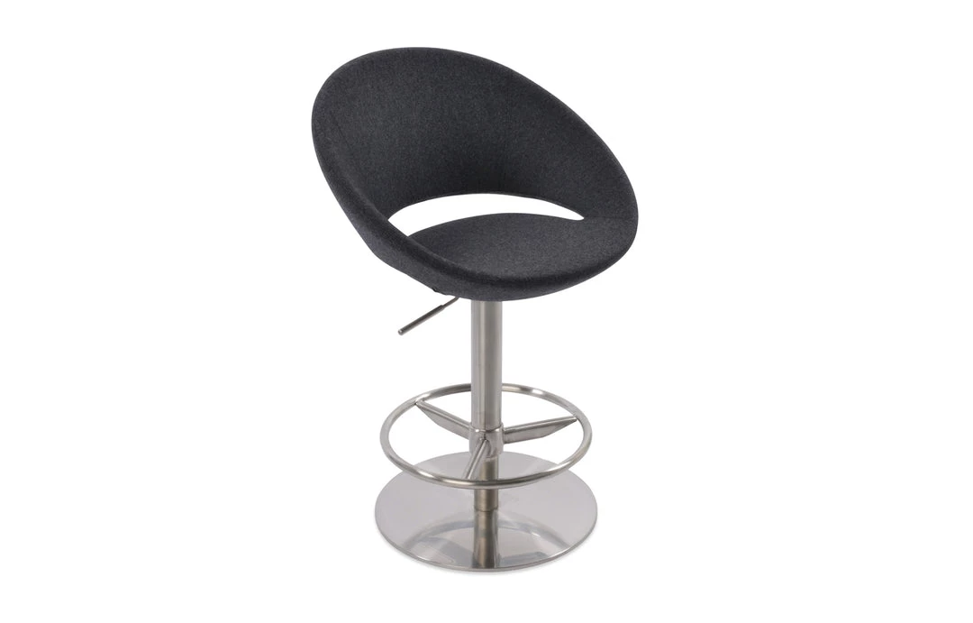 SohoConcept Crescent Piston Stool 25 SohoConcept Crescent Piston Stool