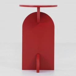 Sun At Six Crescent Side Table