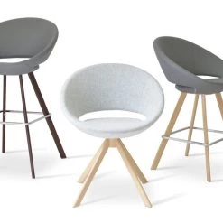 SohoConcept Crescent Sword Counter Stool