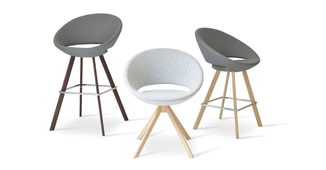 SohoConcept Crescent Sword Counter Stool 4 SohoConcept Crescent Sword Counter Stool