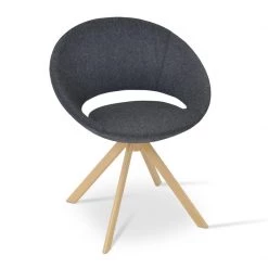 SohoConcept Crescent Sword Dining Chair Modern Dining