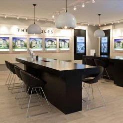 SohoConcept Crescent Wire Bar Stool