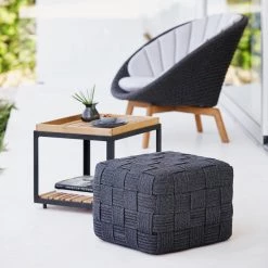 Cane-Line Cube Footstool