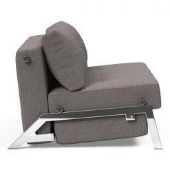 Innovation Modern Living Cubed Sofa Bed With Chrome Legs